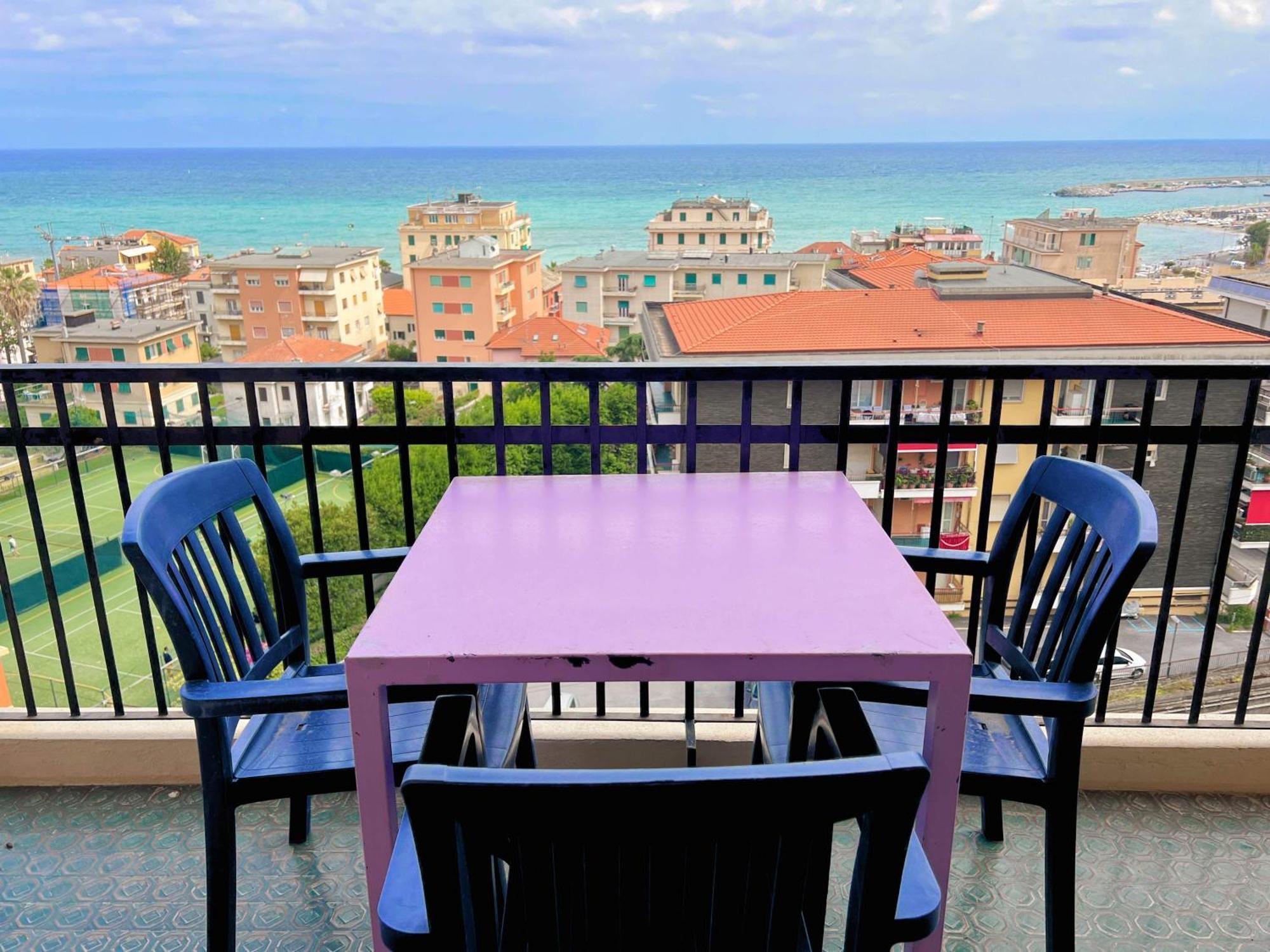 Ampio Appartamento Con Vista Varazze Exterior foto