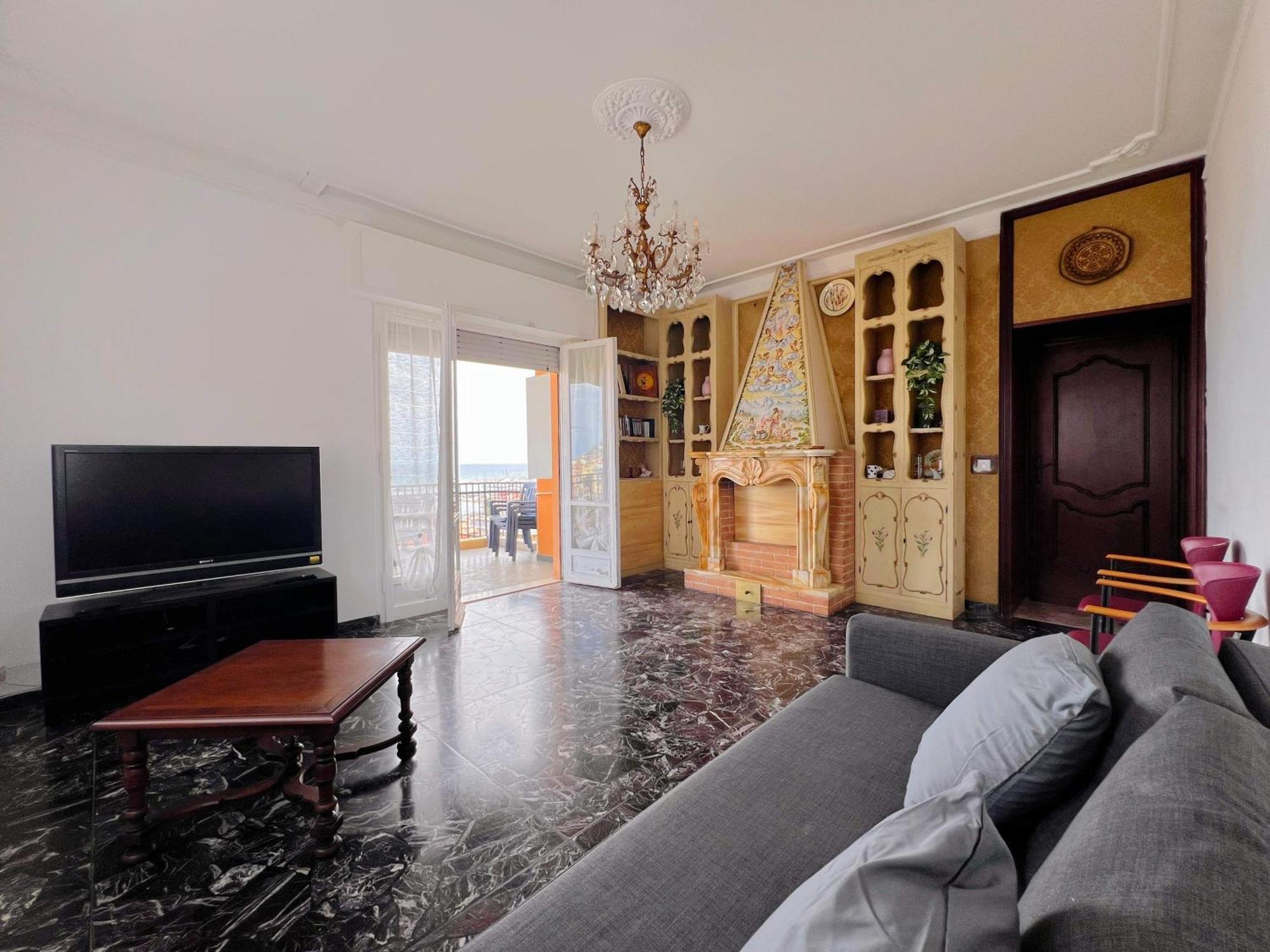 Ampio Appartamento Con Vista Varazze Exterior foto